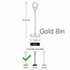 Creative Wedding Metal Holder Vertical Desktop Note Holder Graduation Ceremony Conference Restaurant Hotel License Plate Holder