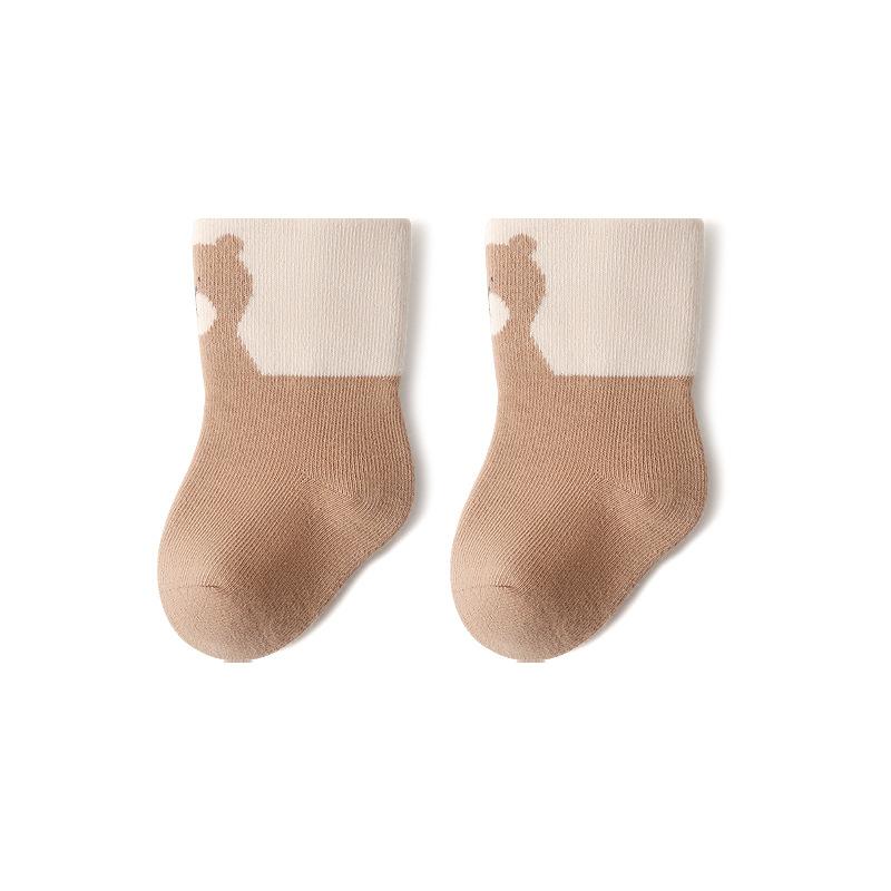 High-Elastic Breathable Customizable Color Unisex Baby Socks