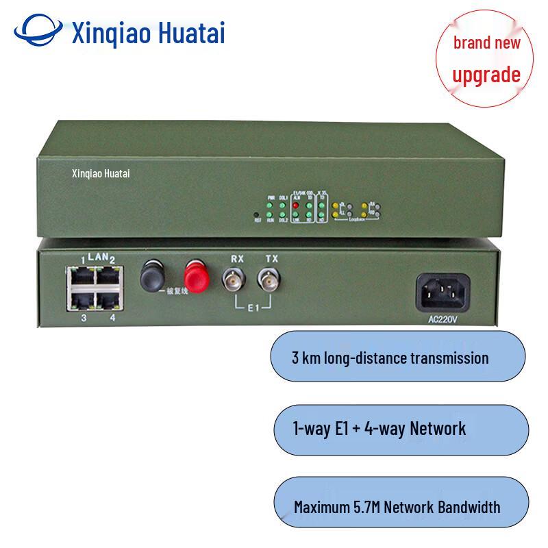 Xinqiao Huatai XQ-E104 E1/Ethernet Удаленный модем
