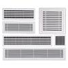 Central AC Return Air Grille with Filter