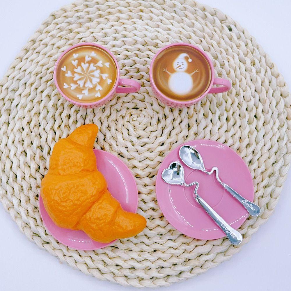 Coffee Machine Play House Toy Pretend Play Afternoon Tea Toy Simulation Coffee Set Children
