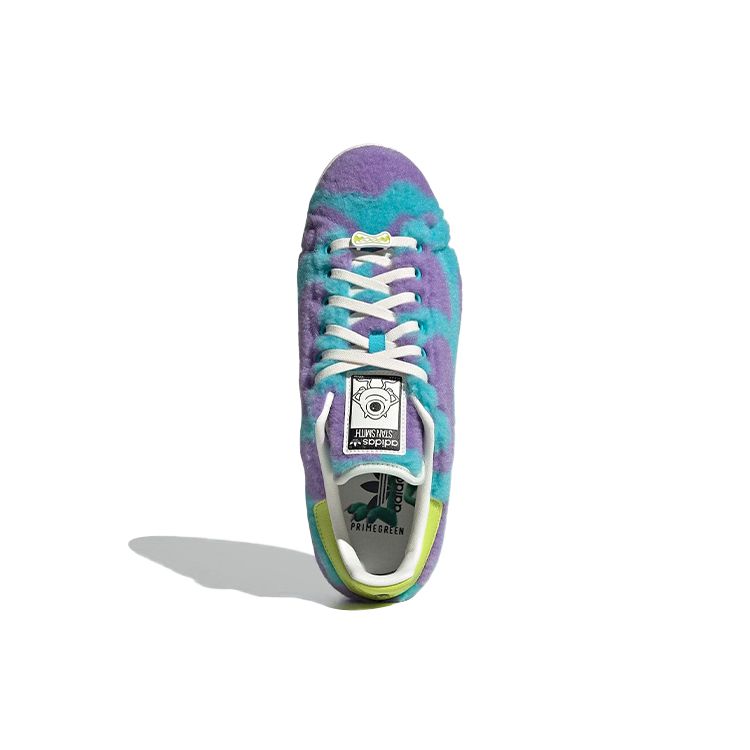 Корпорация монстров. x adidas Stan Smith Майк и Салли Унисекс Кроссовки Синий Молочный Pantone GZ5990