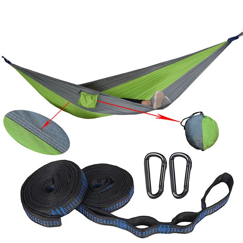 Portable Single Parachute Fabric Hammock