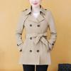 Women's Windbreaker Women's Spring and Autumn Fashion Casual Versatile Medium Length Coat Women's Coat