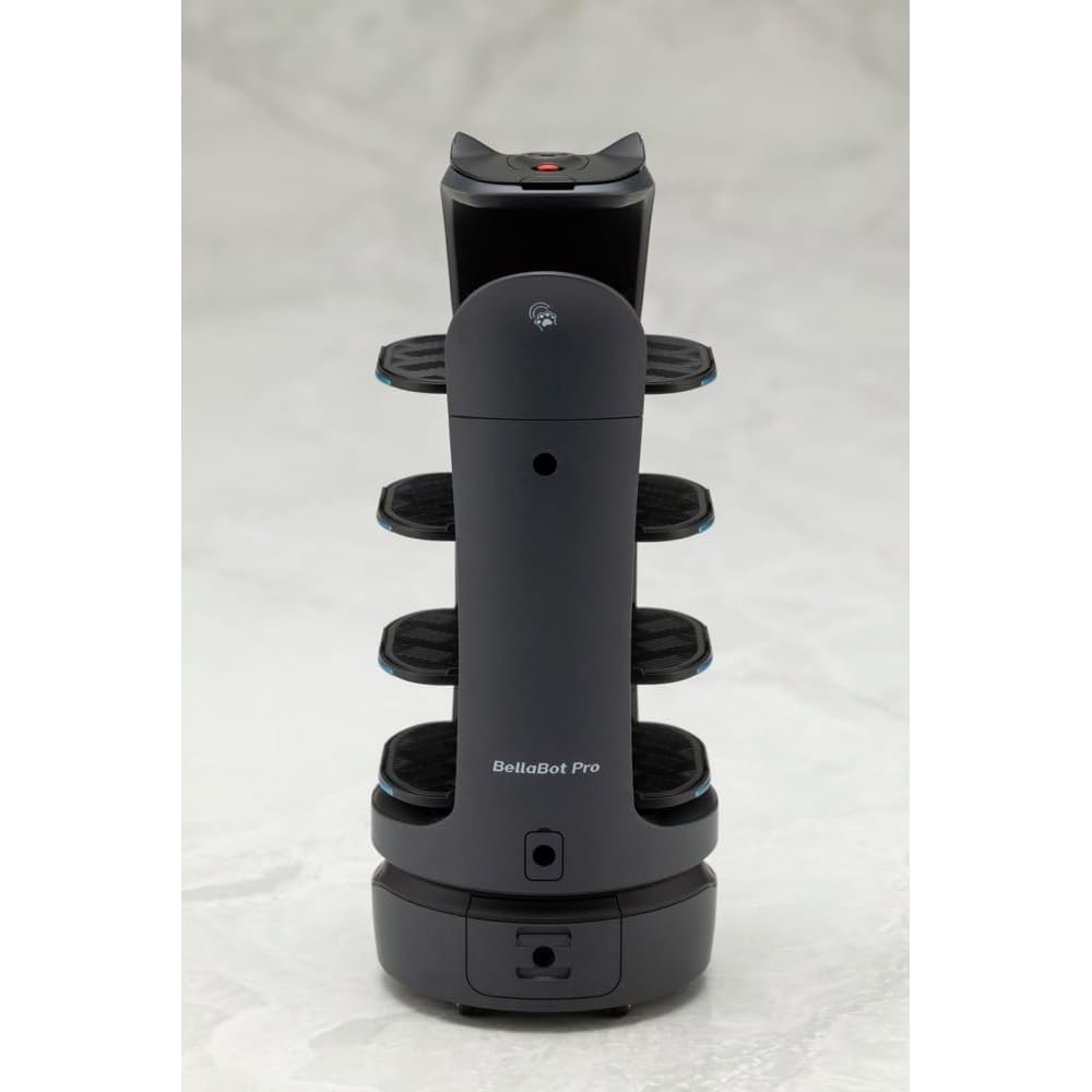 Kotobukiya PUDU Bellabot Pro Black Version Non-Scale Plastic Model Approximately 107mm Tall