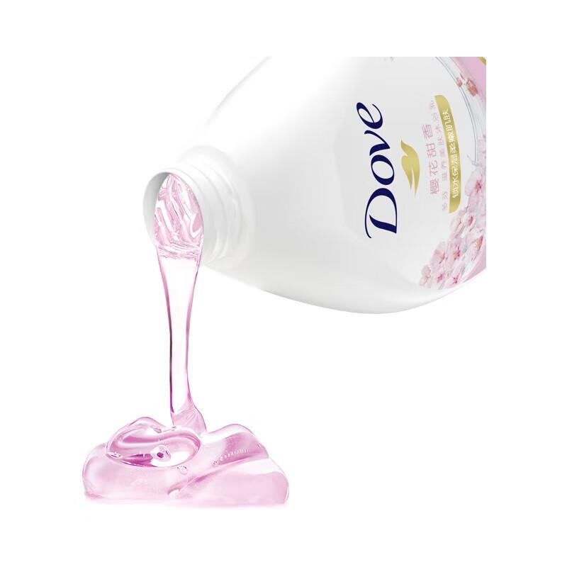 Dove Молочко для душа Питательное Цветущая вишня