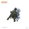 Cavico Choipla Series Armored Trooper Votoms ATM-09-ST Scopedog Round Mover Equipped Space Combat Version, Approximately 45mm Tall, Non-Scale Plastic