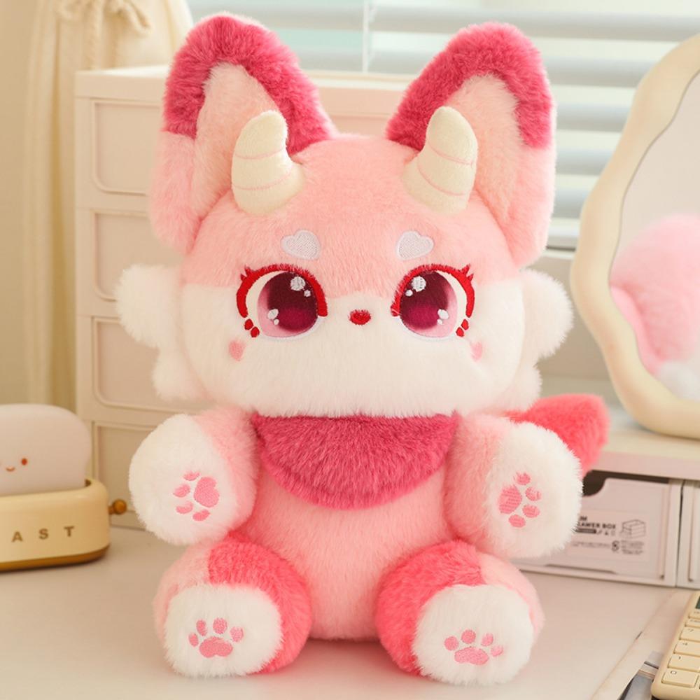 Big EYE Little Animal Devil Doll Large Ear Cartoon Plushies Doll  Kids Birthday Christmas