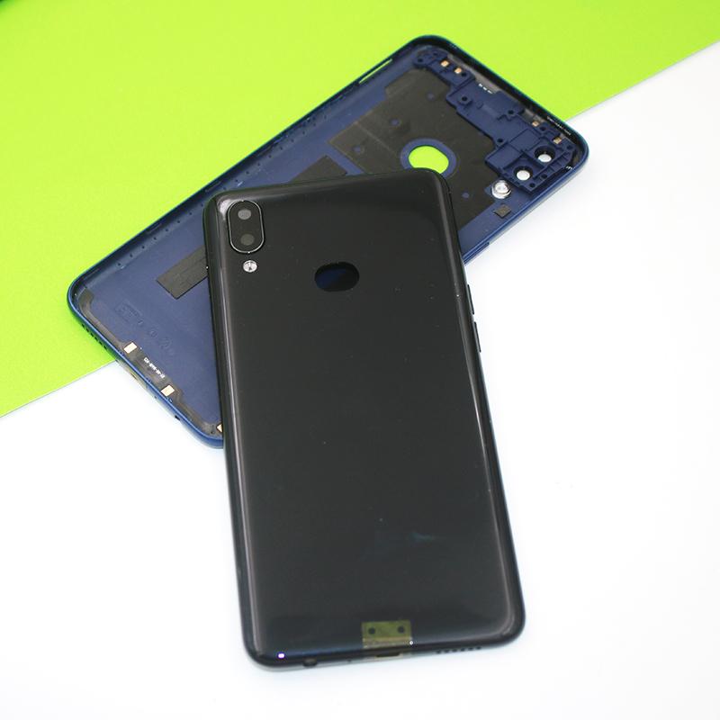 Back Cover For Samsung Galaxy A10S SM-A107F SM-A107M Battery Case Rear  Housing Lid Panel Shell Repair Parts +Camera Lens