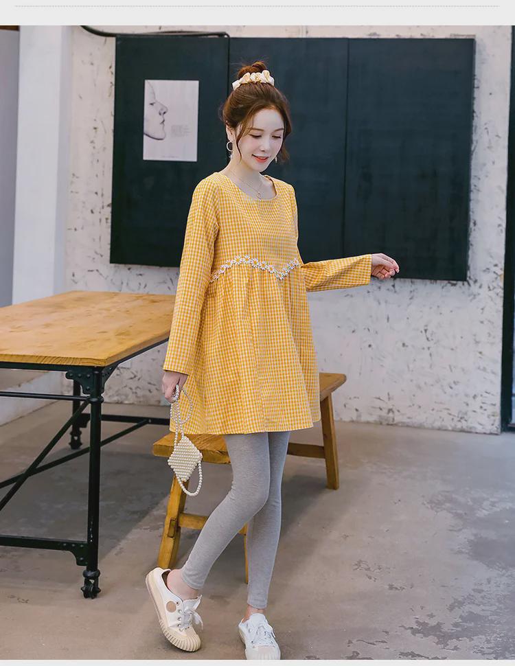 Maternity Autumn Fashion 2022: Stylish Loose Tops & Skirts for Plus-Size Women