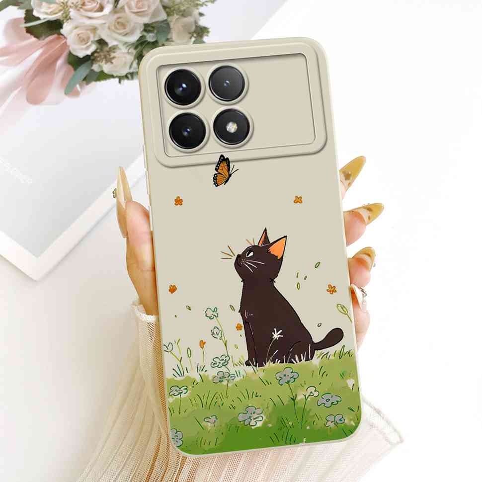 Fashion Luxury Painting For Redmi K70E 2311DRK48C Case Silicone Back Cover For Redmi K 70E K70e 5G Phone Cases Bumper Capa