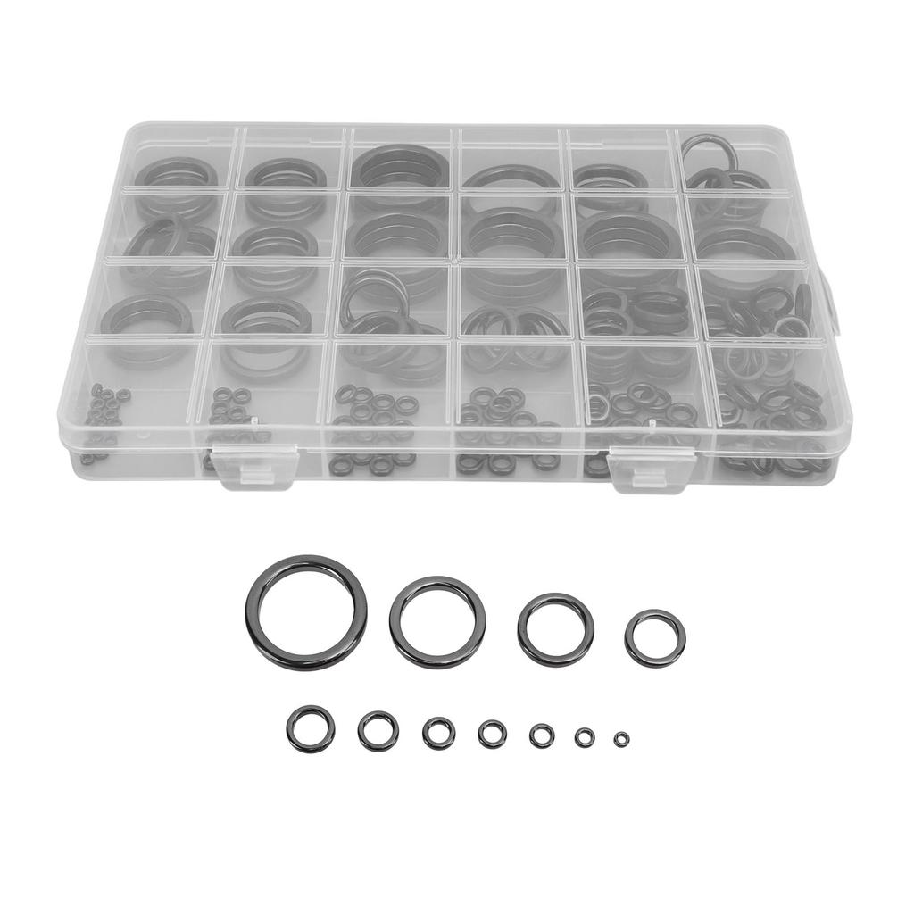 Комплект для ремонта направляющей для удочки Комплект для ремонта керамического кольца для удочки для вращающихся литых удилищ