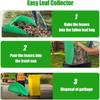 Portable Pop-up Leaf Collection Bag Reusable Yard Garden Bag Leaf Collector Garden and Yard Waste Storage