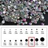 1Pack Mixed Size Flatback AB Nail Rhinestone Nail Art Decoration SS6-SS40Pack