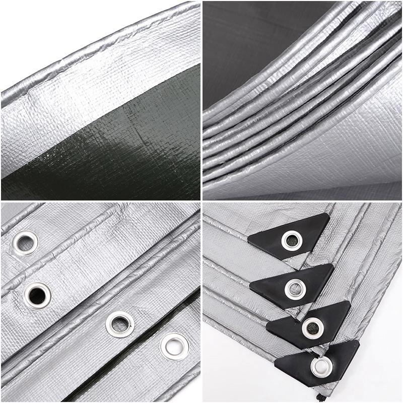 ПЭ брезент водонепроницаемый уличный тент непромокаемая ткань тент для грузовика солнцезащитный тент для походов кемпинга тент от солнца