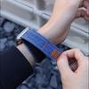 Джинсовый Нейлоновый Ремешок Для Apple Watch Ultra 3-2-1 49мм 11 10 46мм 42мм Плетеный Браслет iWatch 9 8 7 6 5 4 SE 45мм 44мм 41/40мм Ремешок