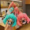 Creative Hatsune Miku Cartoon Keychain Pendant - Cute Car Backpack Accessory & Small Gift