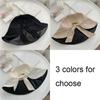 Foldable Wide Brim Hat Windproof Fisherman Hat Women Sunscreen Hats Bucket Cap  Photo Props