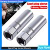 Universal Spark Plug Sleeve Wrench 3/8" Socket Magnetic 12-Point Angle Thin Wall Spark Plug Car Removal Tools 14mm 16mm