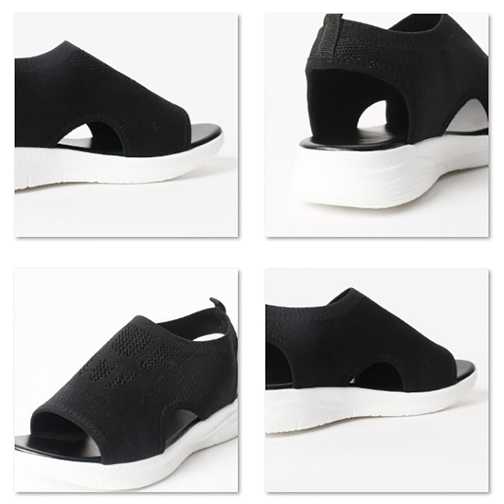 Сетчатые сандалии на толстой подошве для женщин, дышащие ортопедические сандалии для женщин, удобные для ходьбы, теннисные, женские сандалии ультра-комфорт