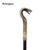 Bronze Luxury Snake Handle Fashion Walking Stick for Party Decorative Walking Cane Elegant Crosier Knob Walking Stick 93cm