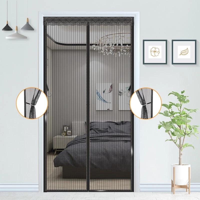 2027 2026 NEW Summer Door Net Mesh Magnet Screen Window Door Curtains Anti Mosquito Anti Insect Net Door Mesh Netting