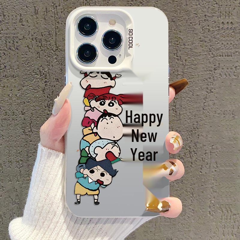 New Year iPhone 17 Case for Apple 15 Pro Max Silver, 14 Pro/13/16 Pro