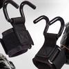 1/2Pcs With Wrist Wraps Hand-Bar Wrist Strap Pull-Ups Power Lifting Gloves New Gym Fitness Hook