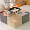 Folding Storage Cubes Clothes Storage Organizer with Handle Large Capacity Easy To