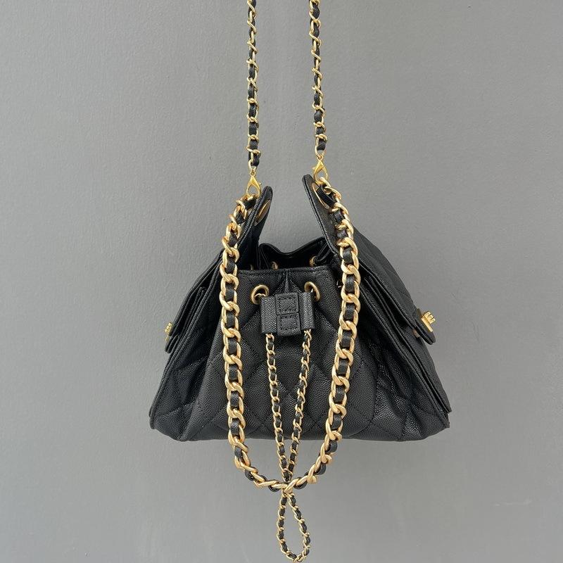 25 Новых женских кожаных сумок с узором икры, узором в виде шаров, большой вместимости, в стиле хиппи, хобо, с ромбовидной цепочкой, на кулиске, подмышечная сумка