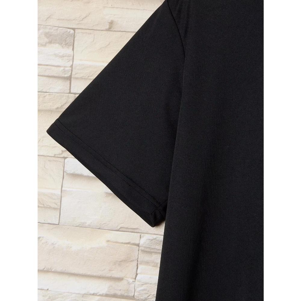 Мужская футболка свободного кроя с графикой черепа, повседневная, с коротким рукавом, парная футболка