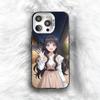 W-Waguri k-Kaoruko Аниме Чехол для телефона Для iPhone 16 17 15 14 12 13 Pro Max Черный Цвет Ударопрочный Чехол