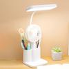 USB LED Table Lamp 3 Colors Eye Protection College Student Book Reading Lamp Night Light For Bedroom Bedside Learning Dormitory