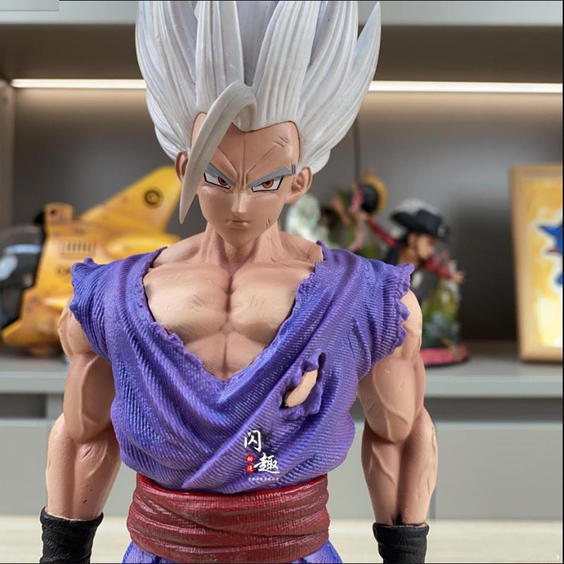 Фигурки Dragon Ball Z Сон Гохан 33см Аниме Фигурка Зверь Гохан GK Статуя ПВХ Модель Кукла Набор Декор для стола Игрушки Подарки