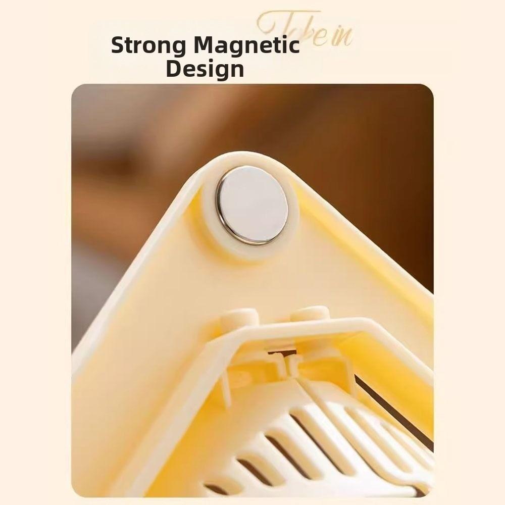 New Magnetic Sink Drain Basket Triangle Multifunctional Food Waste Filter Basket Kitchen Sink Trash Boxes Kitchen Supplies