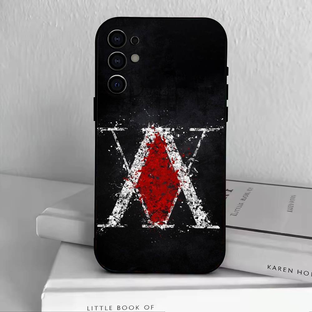Чехол для телефона HxH Hunter X License Черный Силиконовый Мягкий Для Samsung S25,S24,S21,S22,S23,S30,Ultra,S20,Plus,Fe,Lite
