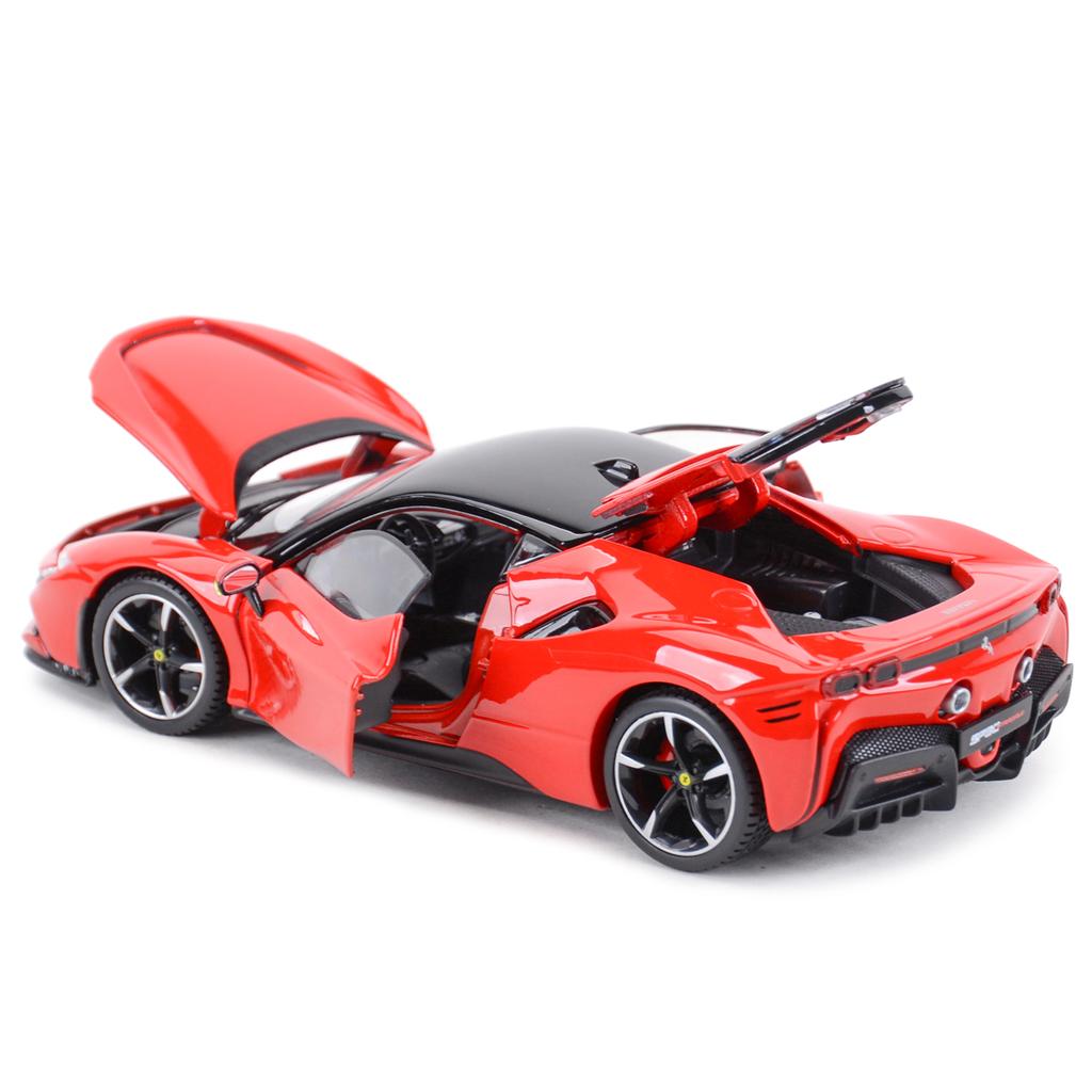 Ббураго 1:24 масштаба Ferrari SF90 STRADALE, сплав, роскошный автомобиль, литой автомобиль, модель, коллекция игрушек, подарок