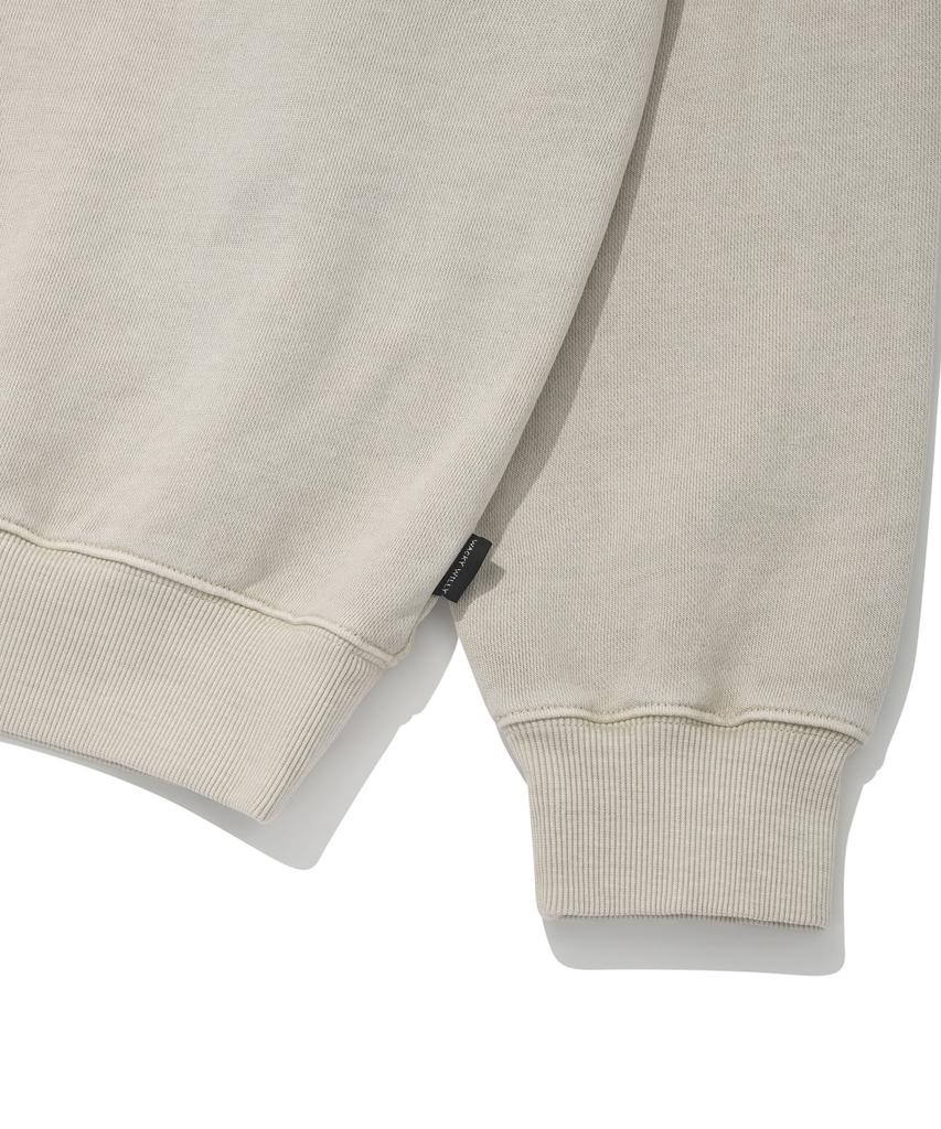 WACKY WILLY Kiki Leo Typographic Sweatshirt Ecru