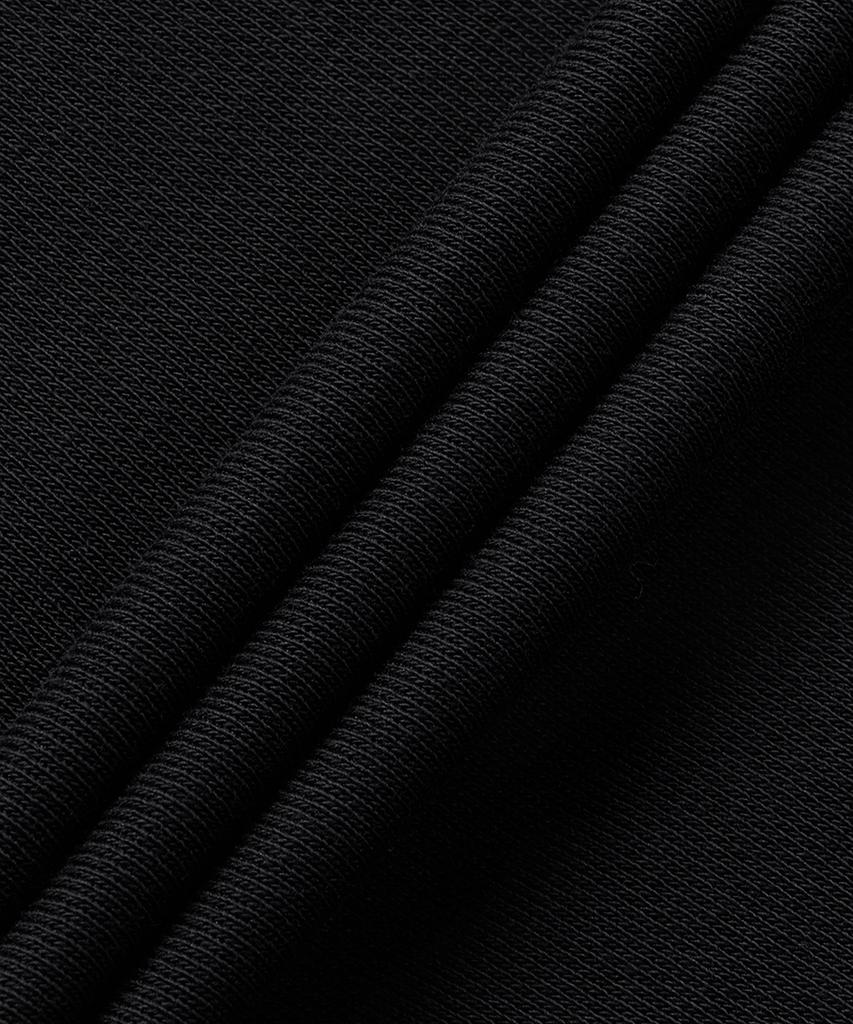 Flag Fleece Hoodie - Black