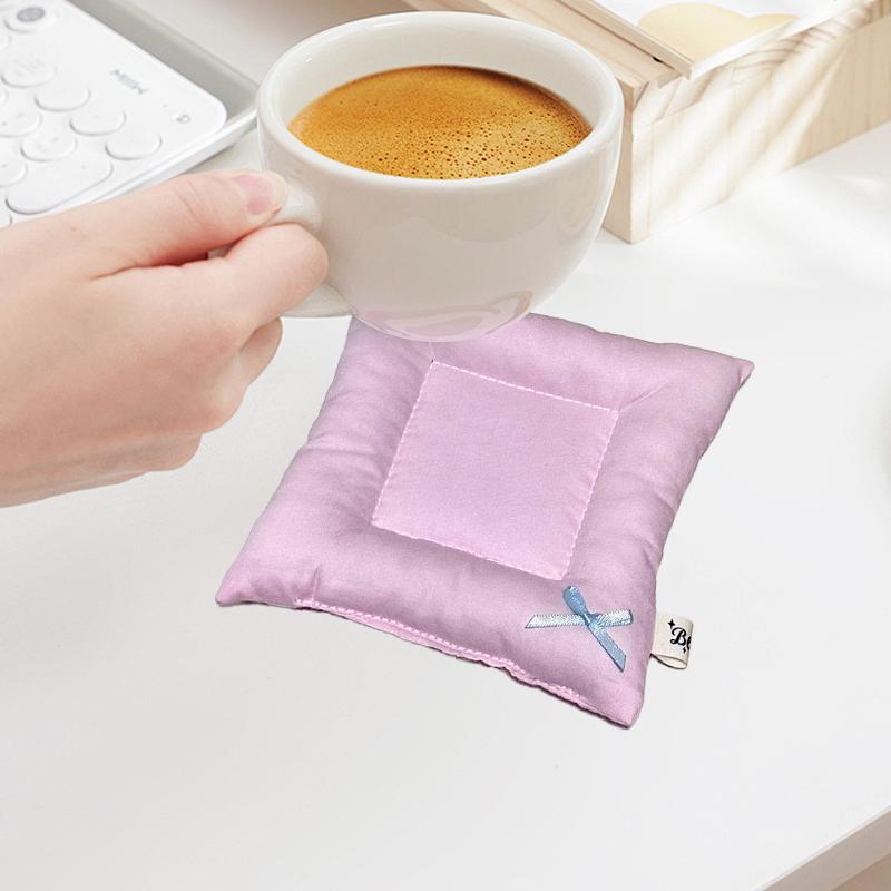 1 шт., реквизит для хранения ключей, мягкий, утолщенный, в корейском стиле, двухсторонний, для домашнего декора, с бантом, для украшений, хлопковая подставка