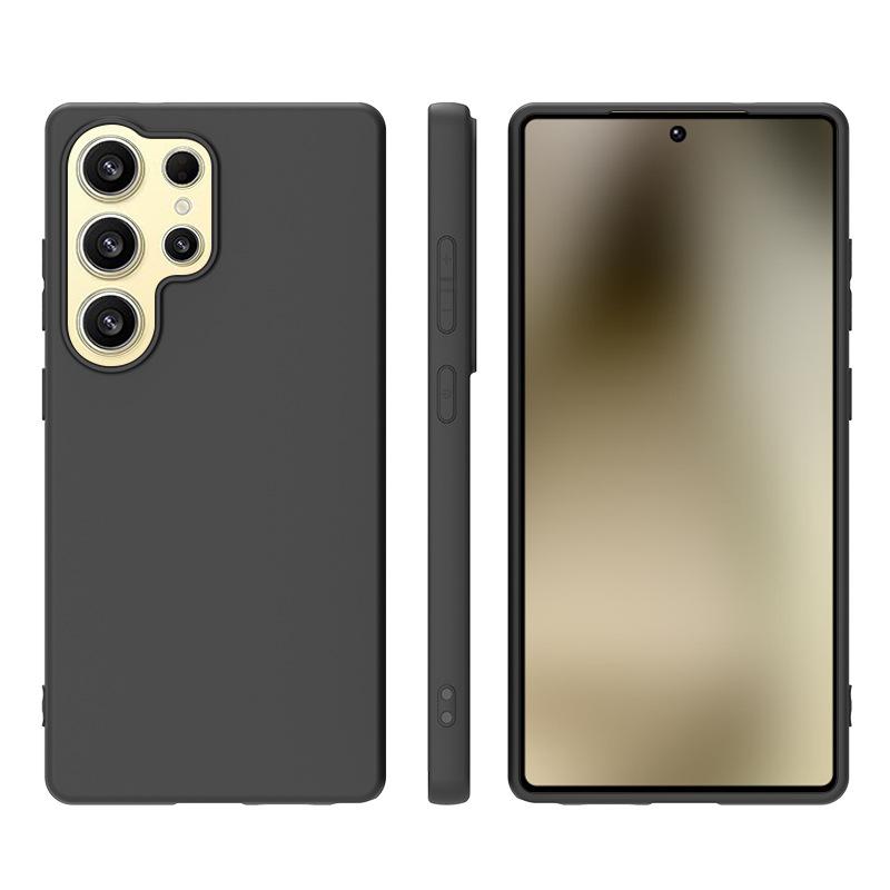 Подходит для Samsung Samsung S24ULTRA матовый чехол для телефона S26FE влагостойкий и устойчивый к отпечаткам пальцев чехол ТПУ