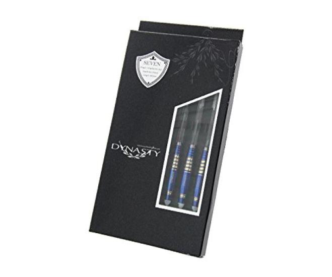 Dynasty BRASS DARTS SET SEVEN 01-31-026 darts case deep blue