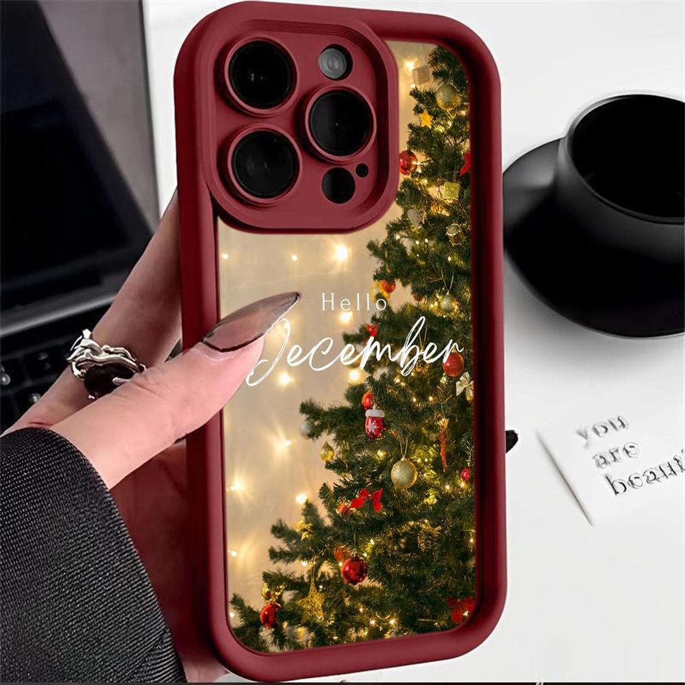 Ae117 Merry Christmas Happy New Year Design Phone Cases for Xiaomi 12 11 Lite 5G NE Redmi 13C 14C A3 Note 12 Pro 11s Angel Eye Ladder Protective Cover