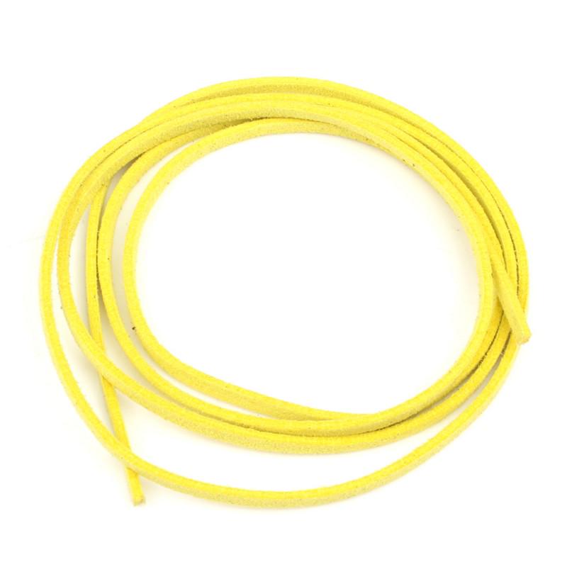 10 Colors 5M Flat Faux Suede 2.5mm Width Korean Velvet Leather Cord Rope String for Jewelry Making