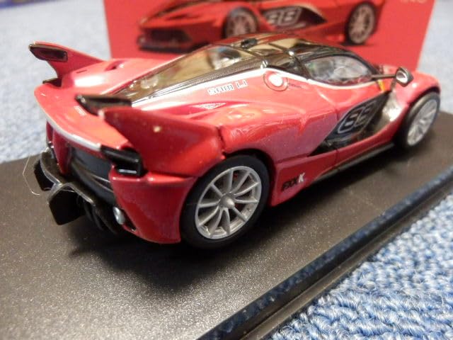 Miniature Car 1/43 Ferrari Miniature Car Burago Signature Ultra-Precision Series Ferrari FXX K Red #88 BBURAGO