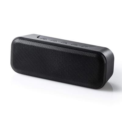 Водонепроницаемая Bluetooth-колонка Sanwa Direct, компактная, 10 Вт, с пассивным излучателем, совместимая с 3,5 мм, и встроенным микрофоном, 400-SP086 (1 единица)