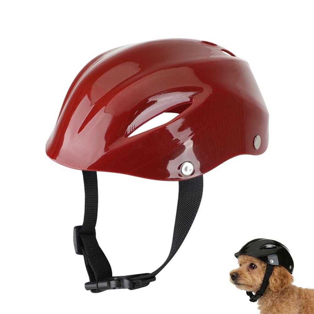 Breathable Pet Helmet Adjustable Strap Cat Helmet New Dog Helmet Pet Accessories