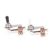L-Type 3 Way Toggle Switch Right Angle L-Shaped Electric Guitar Pickup Selector Switch With Black/ Yellow/ White Plastic Cap
