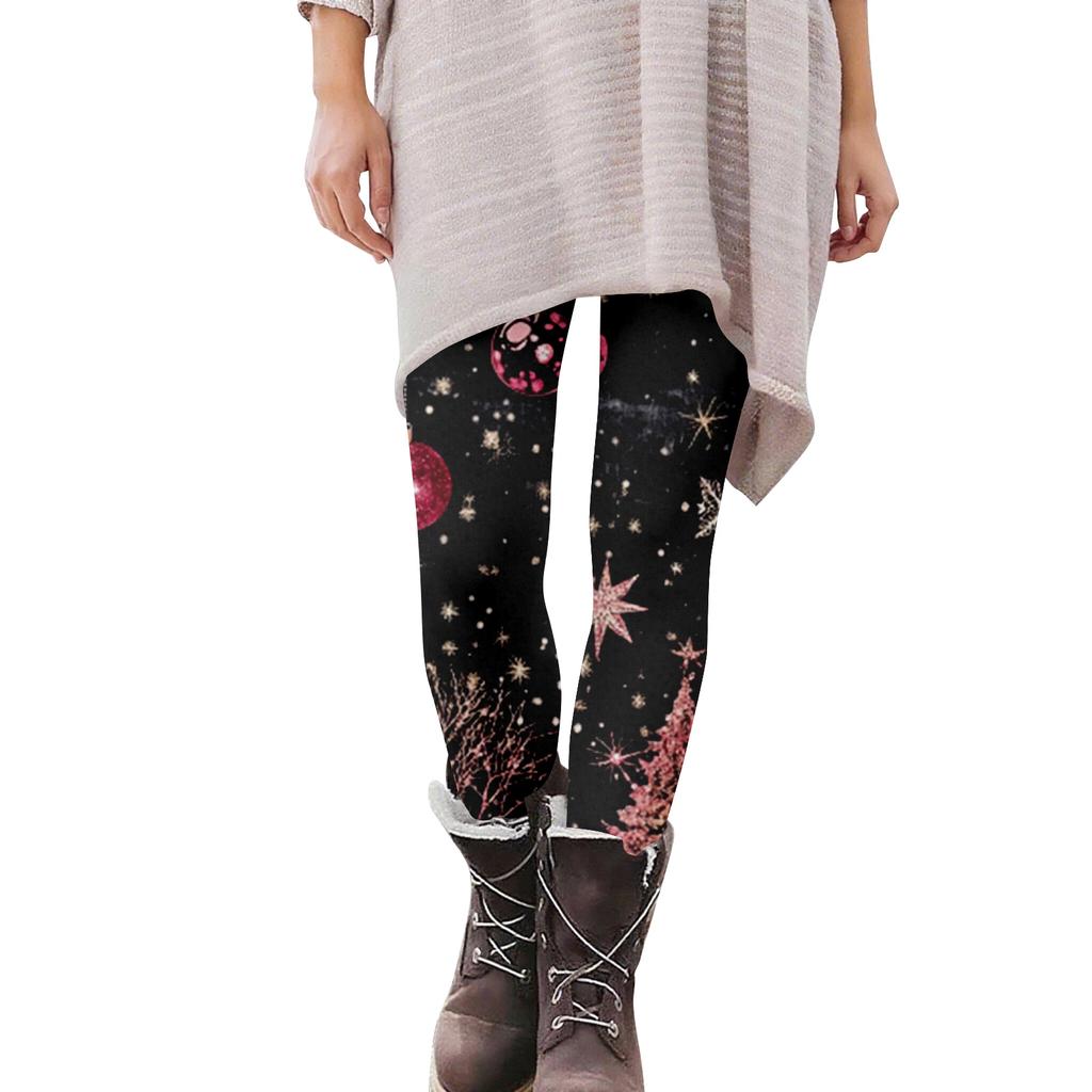 Женские повседневные модные уличные брюки для йоги с принтом на Хэллоуин, облегающие эластичные укороченные брюки