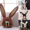 Plush Bunny Ear S Hood Women Costume Hats Warm Soft and Cozy